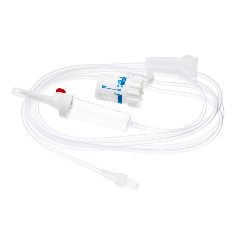 BD Infusionssystem komplett - Schlauch, Regler, Konnektor, sterile Verpackung - Med-Praxisbedarf