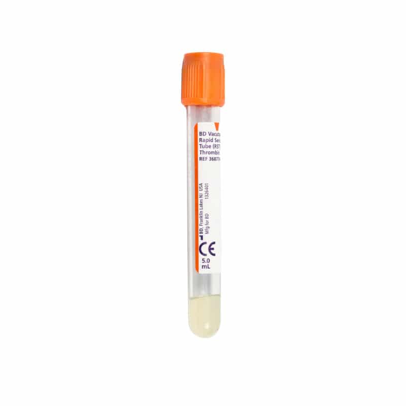 BD Vacutainer Rapid Serum Tube RST - Blutentnahmeröhrchen für schnelle Serumgewinnung - Med-Praxisbedarf