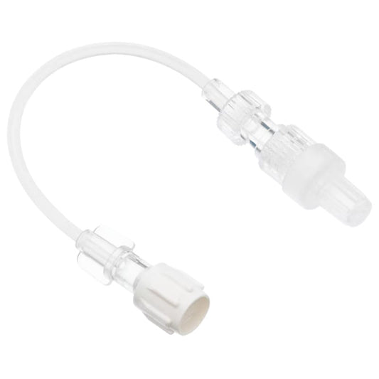 Microbore Verlängerungsleitung für Infusionen - einzeln steril verpackt, EO-sterilisiert - Med-Praxisbedarf