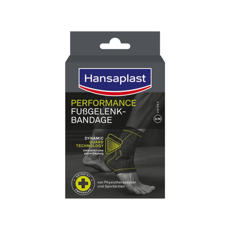 Fußgelenk-Bandage von Beiersdorf - elastische Stützbandage zur Schmerzlinderung und Regeneration - Med-Praxisbedarf