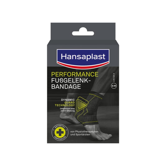 Fußgelenk-Bandage von Beiersdorf - elastische Stützbandage zur Schmerzlinderung und Regeneration - Med-Praxisbedarf