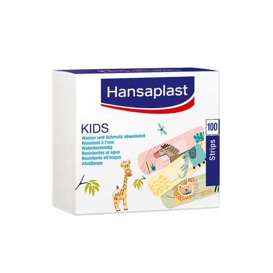 Hansaplast Kids Pflaster - bunte Motive für Kinder, wasser- und schmutzabweisend, hautverträglich - Med-Praxisbedarf