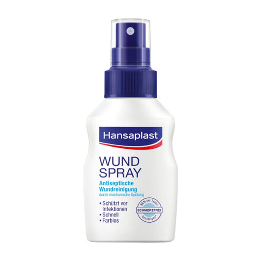 Hansaplast Wundspray - alkoholfreies Antiseptikum zur mechanischen Wundspülung - Med-Praxisbedarf