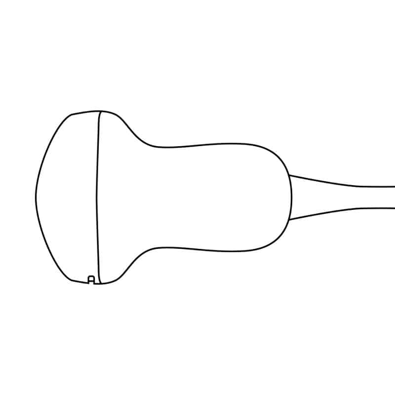 H1300 Konvexsonde C62B Ultraschallkopf - 2-6 MHz für abdominale Untersuchungen - Med-Praxisbedarf