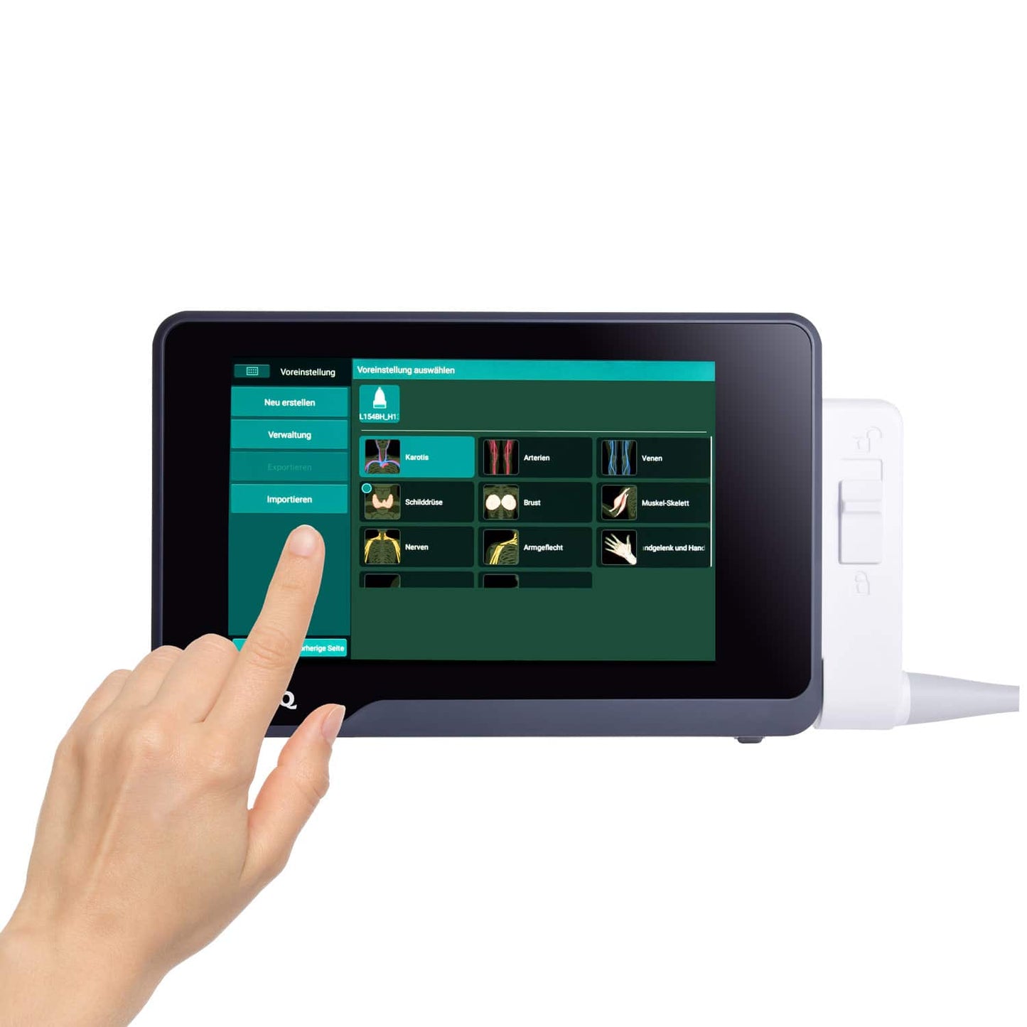 H1300 Ultraschallsystem portable Sonografie - kompakt für Rettungsdienst und Praxis - Med-Praxisbedarf