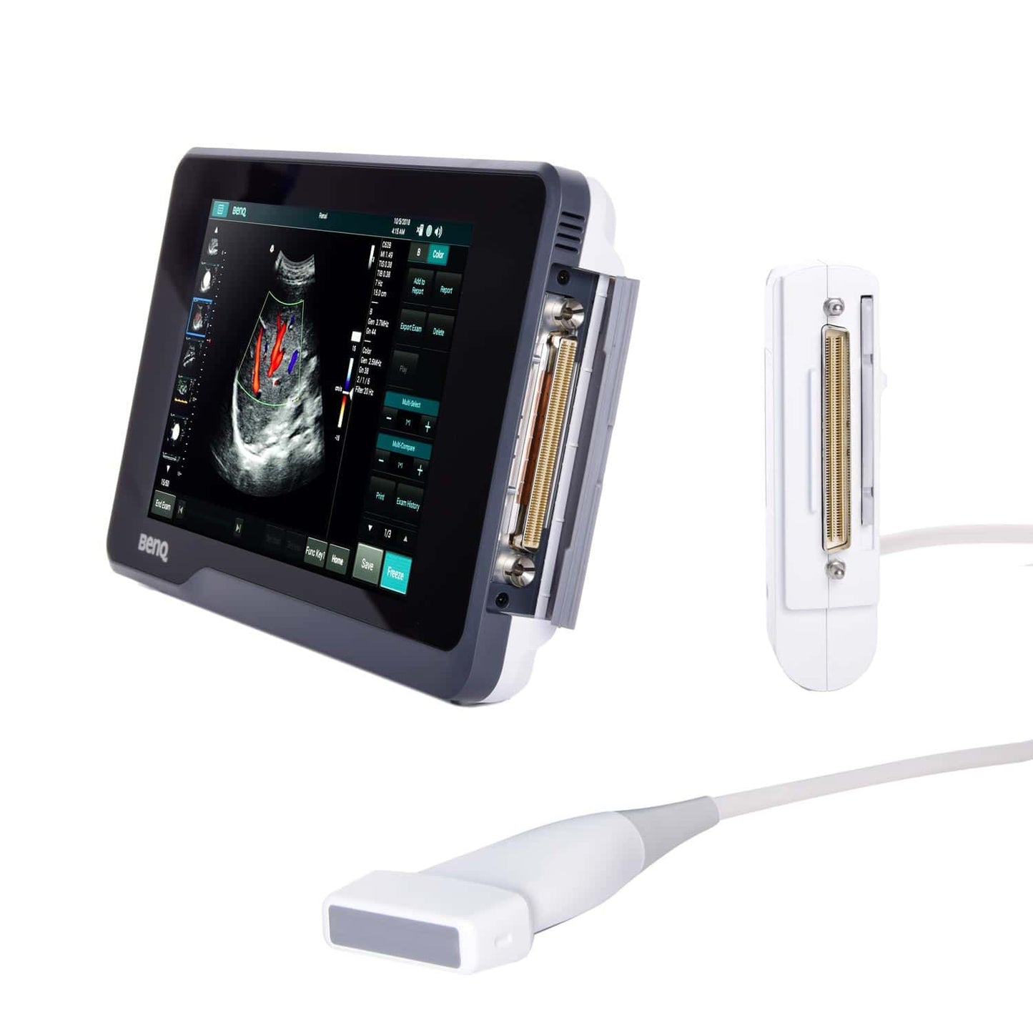 H1300 Ultraschallsystem Bedienoberfläche - intuitive Software und Menüführung - Med-Praxisbedarf