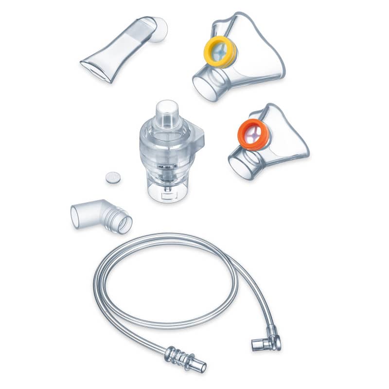 IH 58 Kids Zubehör-Set Yearpack für Kinder - für Beurer IH 58 Inhalator, bunte Teile - Med-Praxisbedarf