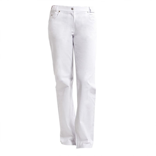 Chino-Hose für Damen von Bierbaum-Proenen - hoher Stretch-Anteil für medizinische Berufe - Med-Praxisbedarf