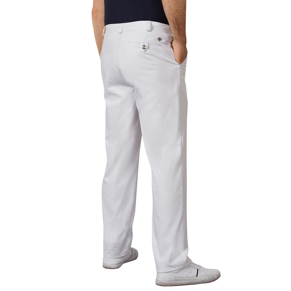 Herren-Arzthose in Grau - bequeme Berufshose für Ärzte mit Stretch-Komfort - Med-Praxisbedarf