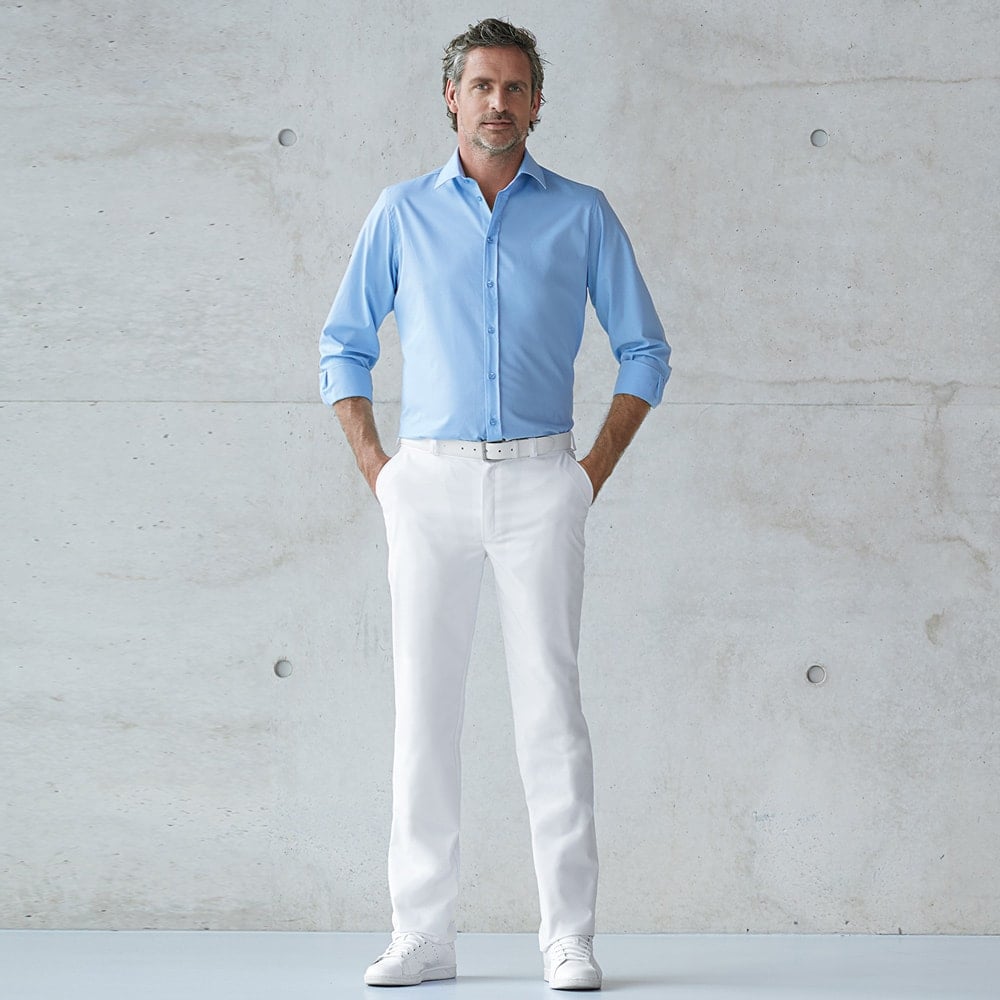 Herren-Arzthose seitliche Taschen - praktische Arbeitshose für den medizinischen Alltag - Med-Praxisbedarf