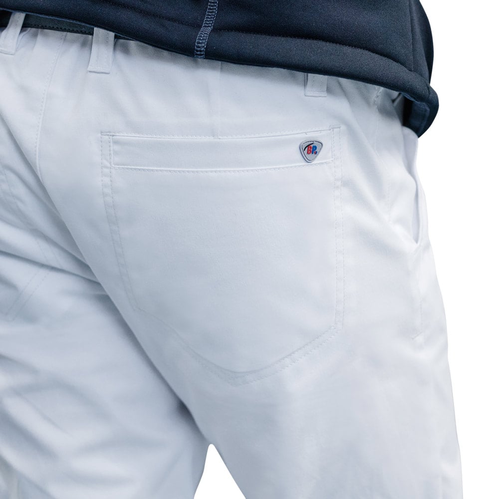 Herren-Berufshose Chinohose in beige - aus reiner Baumwolle, hoher Tragekomfort im Dienst - Med-Praxisbedarf