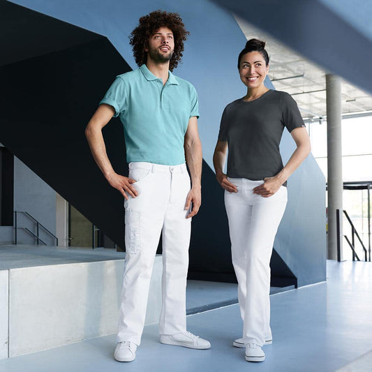 Unisex Arzthose von Bierbaum-Proenen - Arbeitshose mit acht Taschen für medizinischen Bereich - Med-Praxisbedarf