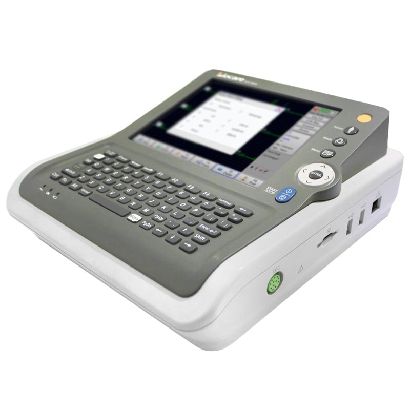 EKG Gerät Biocare IE-6 - 6-Kanal EKG misst Herzfrequenz und PR-Intervall - Med-Praxisbedarf