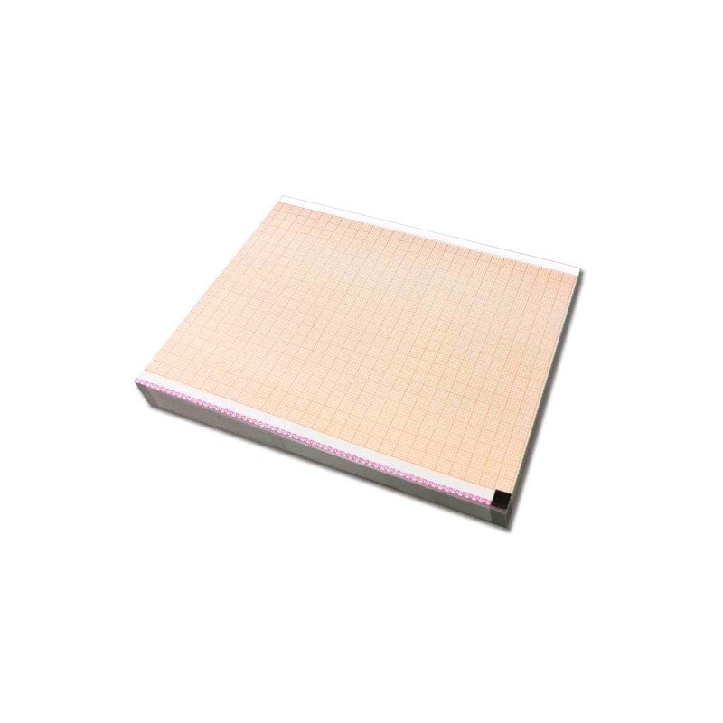 EKG Registrierpapier für Biocare iE 12A - 210x140 mm, passgenau für den Drucker - Med-Praxisbedarf