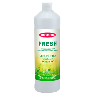 BIODOR Fresh Reinigungsmittel - Anwendung auf einer Oberfläche in der medizinischen Einrichtung - Med-Praxisbedarf