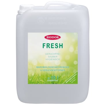 BIODOR Fresh Universalreiniger Konzentrat - 1 Liter Kanister für die klinische Reinigung - Med-Praxisbedarf