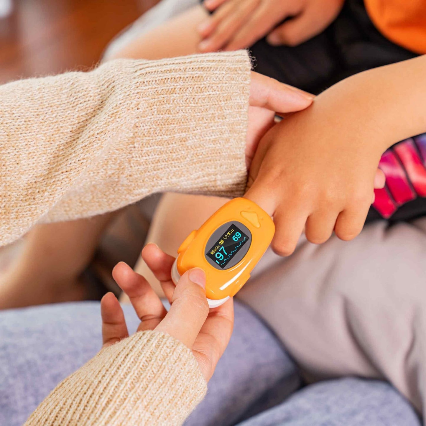 Biolight Kinder-Pulsoximeter M70A - Sauerstoffsättigung und Pulsmessung für Kinder - Med-Praxisbedarf