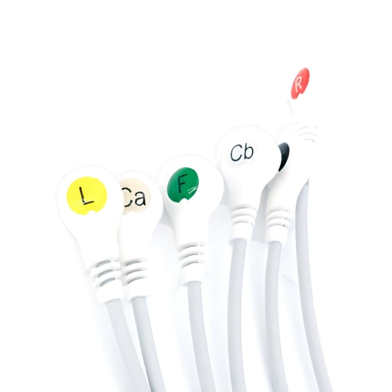 Snapstyle EKG Kabel von Biolight - sichere Verbindung für Patientenmonitore, 3-5-6-adrig - Med-Praxisbedarf