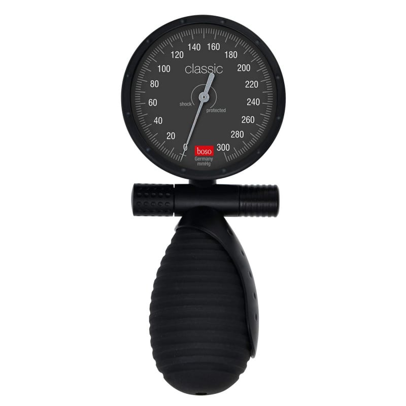boso classic merkur mit Manometer und Manschette - robustes Design für Praxis und Klinik - Med-Praxisbedarf