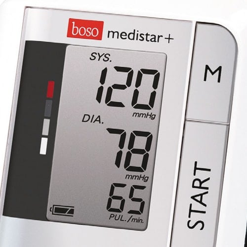 Handgelenk-Messgerät boso medistar + - kompaktes Profi-Gerät, großes Display - Med-Praxisbedarf
