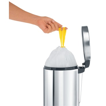 Brabantia Müllbeutel 3 Liter Typ A - passgenaue Abfalltüten für Brabantia Eimer - Med-Praxisbedarf
