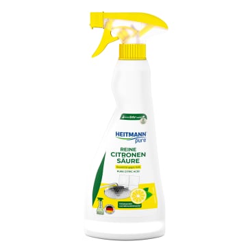 Reine Citronensäure Sprayflasche - natürlicher Reiniger für medizinische Einrichtungen - Med-Praxisbedarf