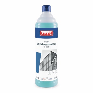 Fensterreiniger Buz Windowmaster G 525 - professionell für große Glasflächen, streifenfrei und schnell trocknend - Med-Pra...