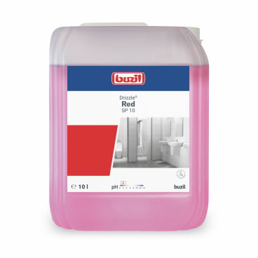 Buzil Drizzle Red SP 10 Schaumreiniger - Sprühflasche für Toiletten und Sanitäroberflächen - Med-Praxisbedarf