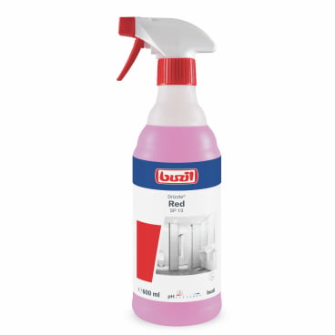 Sanitär-Schaumreiniger Drizzle Red SP 10 - gebrauchsfertig für Toiletten und Fliesen, desinfizierend - Med-Praxisbedarf