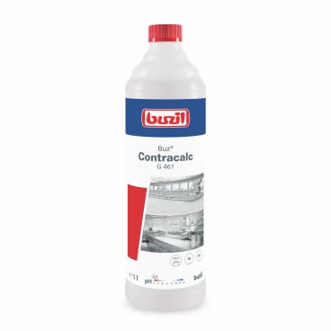 Buzil Contracalc G 461 Reinigerflasche - Säurebeständiger Reiniger für hartnäckige Verschmutzungen - Med-Praxisbedarf