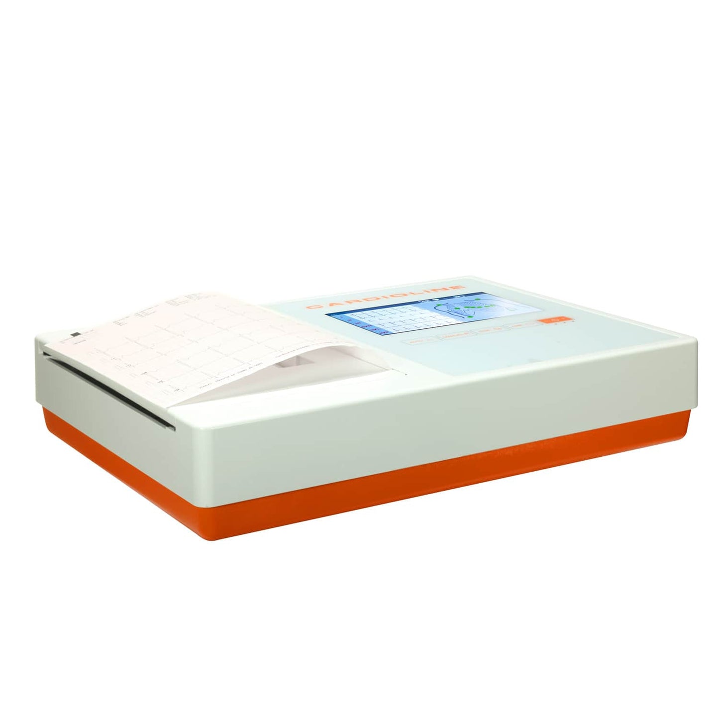 EKG-Kurven auf ECG200L Display - Darstellung der Standardableitungen I, II und III - Med-Praxisbedarf