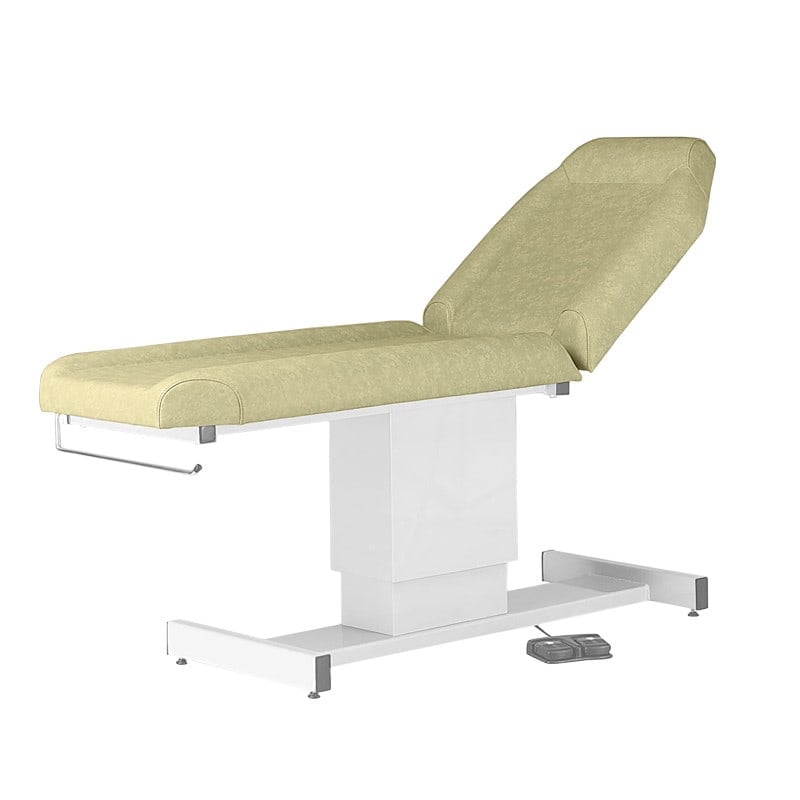 Medizinische Untersuchungsliege Comfort - In Praxisumgebung, mit Seitenschutz - Med-Praxisbedarf