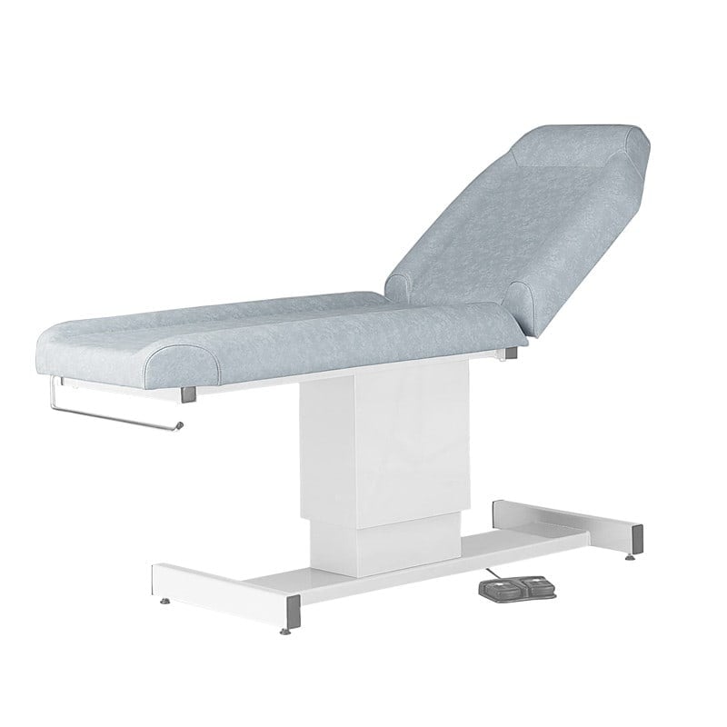 Medizinische Comfort-Untersuchungsliege - Seitenansicht der ergonomischen Polsterung - Med-Praxisbedarf