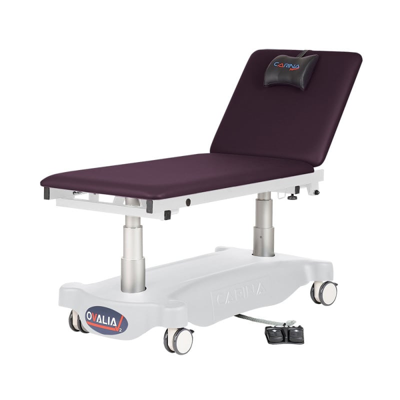 Elektrische Designliege CARINA Medical - mit vier feststellbaren Design-Rollen, maximale Flexibilität - Med-Praxisbedarf