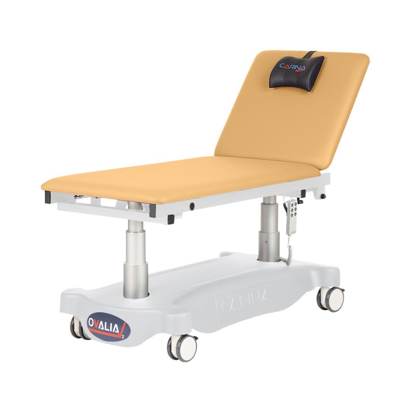 CARINA Medical Designliege Frontansicht - sauberes Design, intuitive Bedienelemente - Med-Praxisbedarf