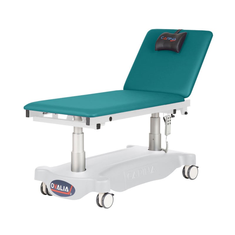 Elektrische Designliege CARINA Medical - mit vier feststellbaren Design-Rollen für maximale Flexibilität - Med-Praxisbedarf