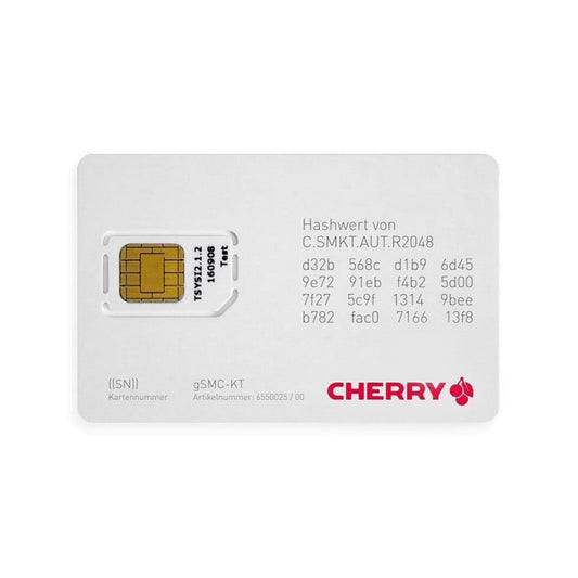 CHERRY gSMC-KT 2.1 Sicherheitskarte - für gematik-zugelassene eHealth-Terminals - Med-Praxisbedarf