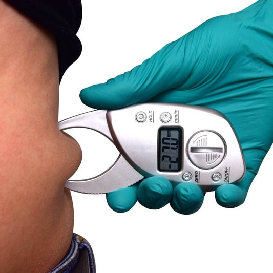 Digitaler Fettmesser von COMED SAS - zur Körperfettbestimmung, 3-Falten-Formel - Med-Praxisbedarf