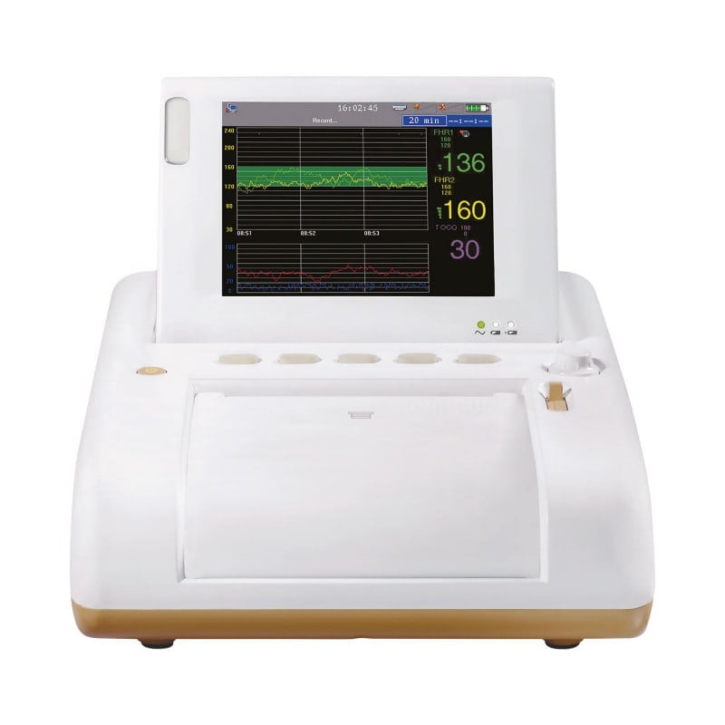 COMEN STAR5000 Fetal-Monitor - Überwachung fetaler Herzfrequenz und Wehentätigkeit in der Geburtshilfe - Med-Praxisbedarf
