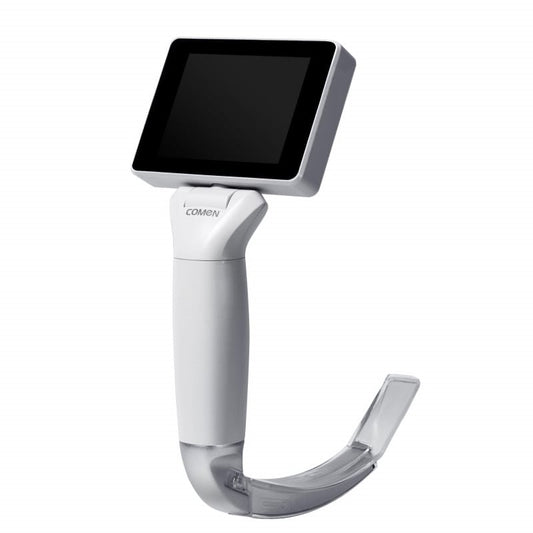 COMEN Video-Laryngoskop CVL - digitales Intubationsgerät für Kinder und Erwachsene, LCD-Bildschirm - Med-Praxisbedarf