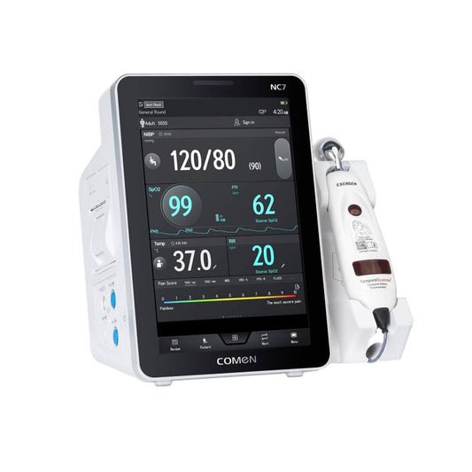 NC7 Patientenmonitor für klinische Überwachung bei Visite und Triage - modernes Design - Med-Praxisbedarf