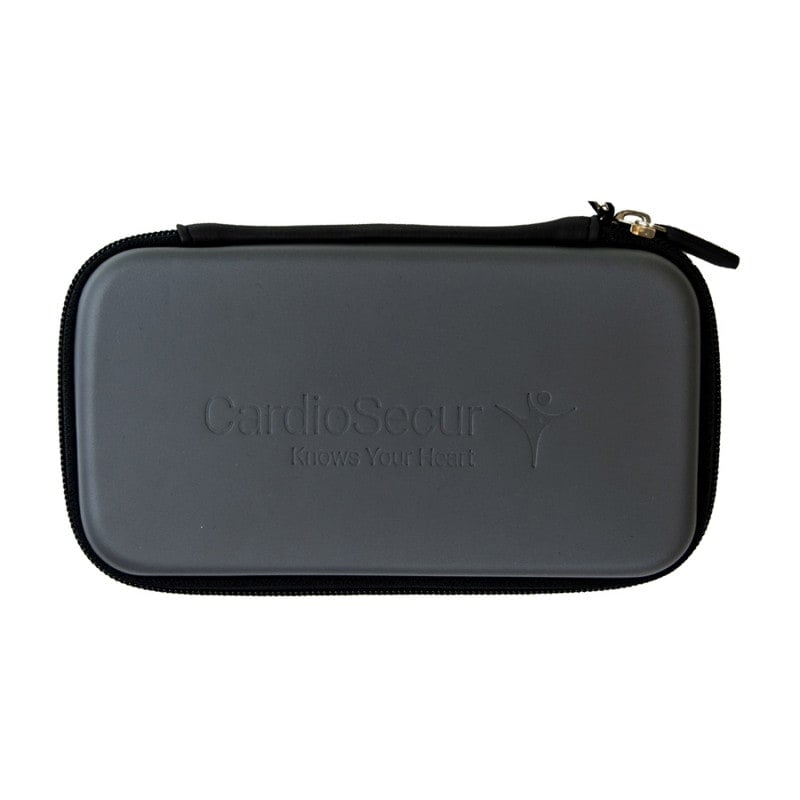 CardioSecur Schutztasche für Transport - Aufbewahrung für EKG-Kabel und Klebeelektroden, 15x8,5cm - Med-Praxisbedarf