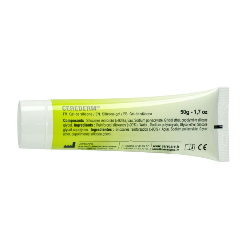Cerederm Gel Narbenpflege Silikongel von Cerecare - transparentes Silikon für Narben - Med-Praxisbedarf