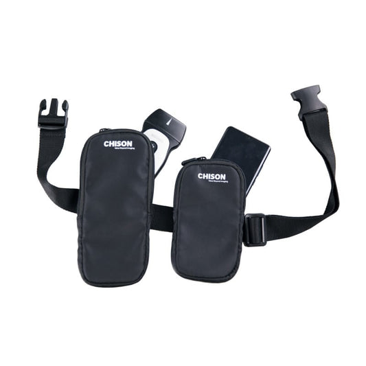 Chison Gürteltasche für SonoEye - Tragetasche mit zwei Fächern für das portable Ultraschallgerät - Med-Praxisbedarf