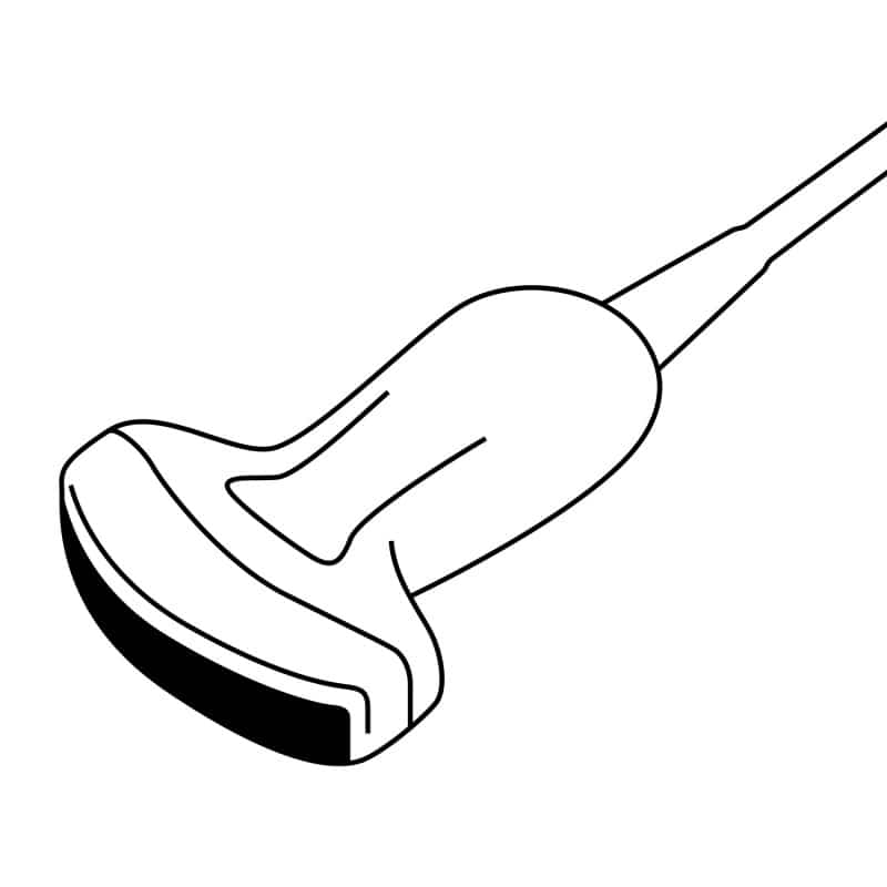 Konvex-Sonde C3-E von Chison - Ultraschallsonde kompatibel mit EBit-Serie Geräten für medizinische Diagnostik - Med-Praxis...