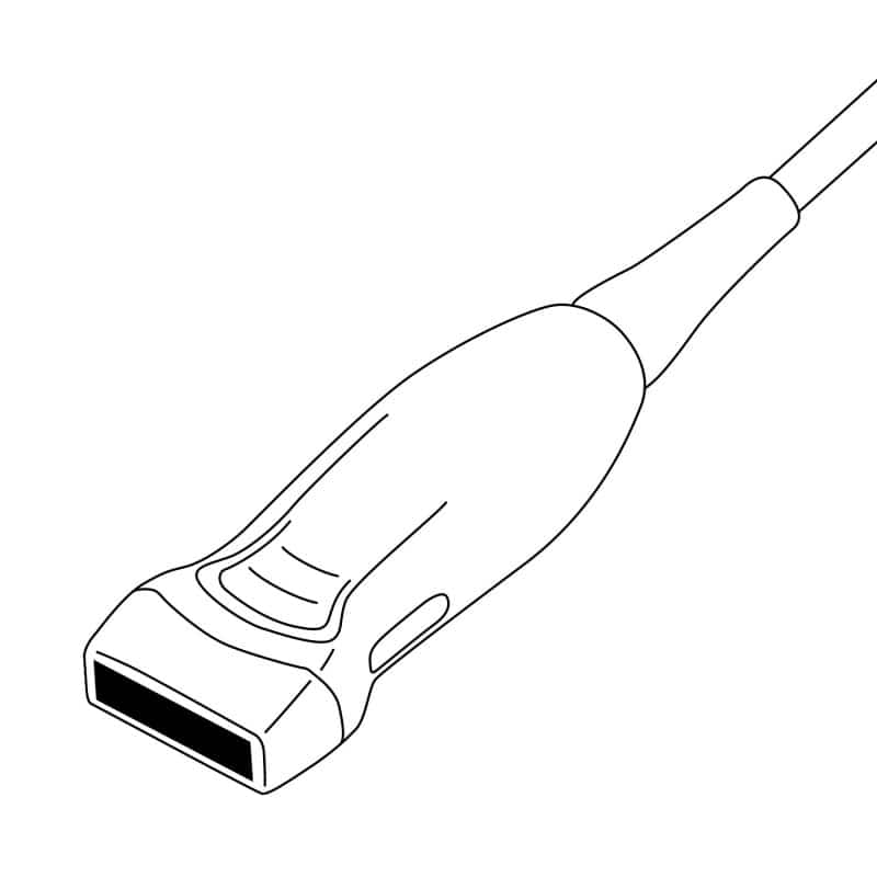 Linear-Sonde L7S-A für Chison ECO Geräte - für Gefäße, Muskeln und Weichteile - Med-Praxisbedarf