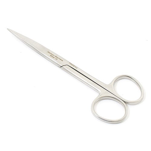 Chirurgische Schere spitz-spitz von Christophorus CBC - Edelstahl, sterilisiert - Med-Praxisbedarf