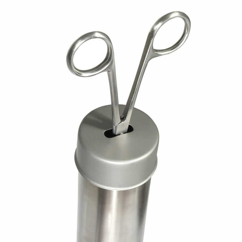 Kappenzange mit Standzylinder Christophorus CBC - 25 cm langes Instrument für medizinische Anwendungen - Med-Praxisbedarf
