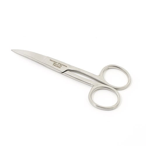 Stabile Nagelschere spitz-spitz - Edelstahl-Instrument für professionelle Anwendung - Med-Praxisbedarf