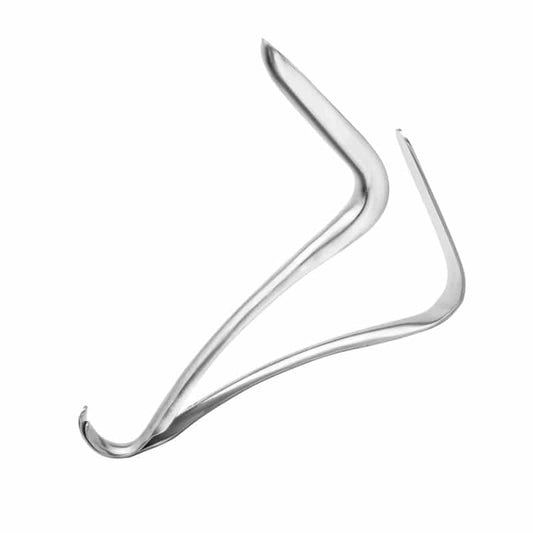 Vaginalspekulum nach Kristeller - gynäkologisches Untersuchungsinstrument mit halbrundem Spekulum - Med-Praxisbedarf
